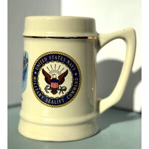 USN Military Sealift Command USNS Truckee T-AO-147 Beer Mug 12 Ounces